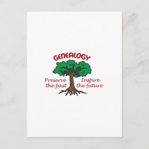 CARTE POSTALE GÉNÉALOLOGIE
