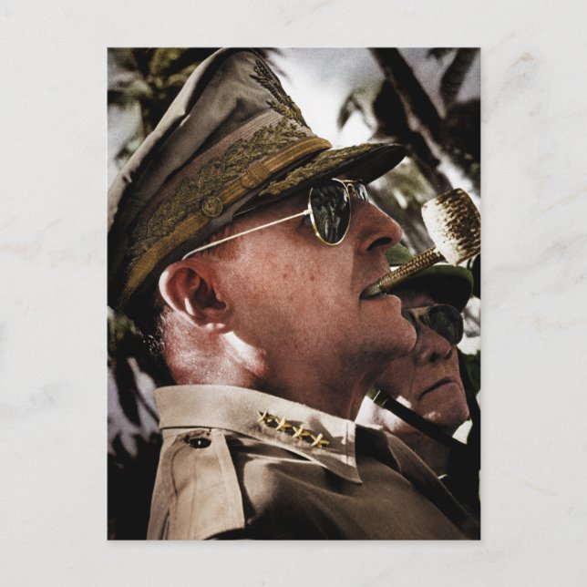 Carte Postale Général Douglas MacArthur (Devant)