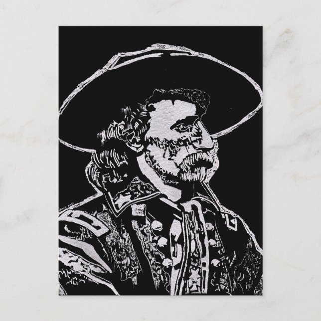 Carte Postale Général George Armstrong Custer (Devant)