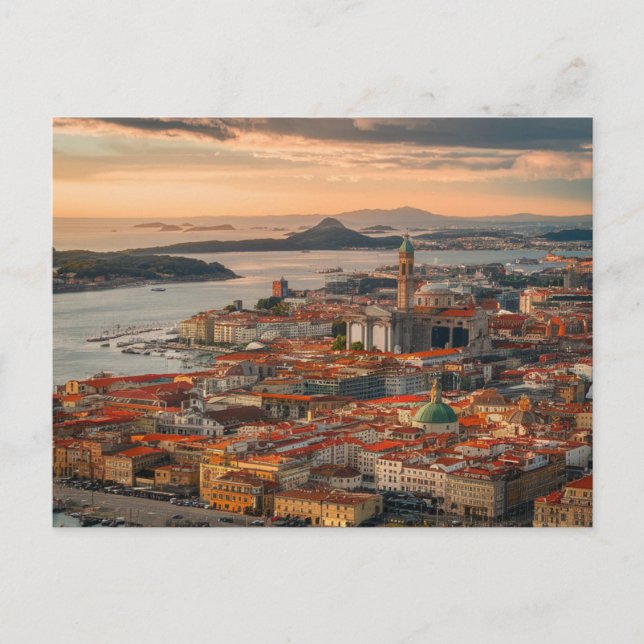 Carte Postale Gênes City Italie Voyage (Devant)