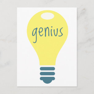 Carte Postale Génie