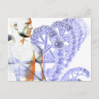 Carte Postale Génome humain