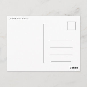 Carte Postale Genova - Piazza de Ferrari