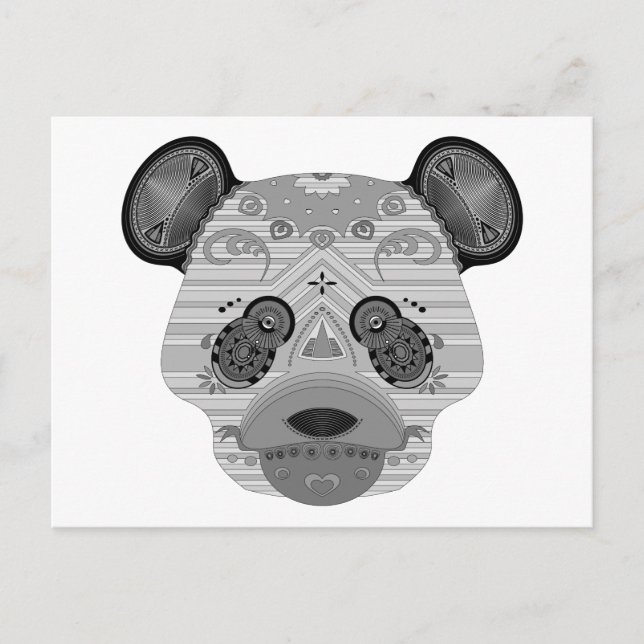 Carte Postale geo bear (Devant)