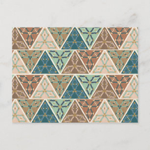 Carte Postale Geo Step extérieur   Motif géométrique