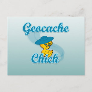 Carte Postale Geocache Chick #3