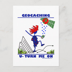 Carte Postale Geocaching U Activer