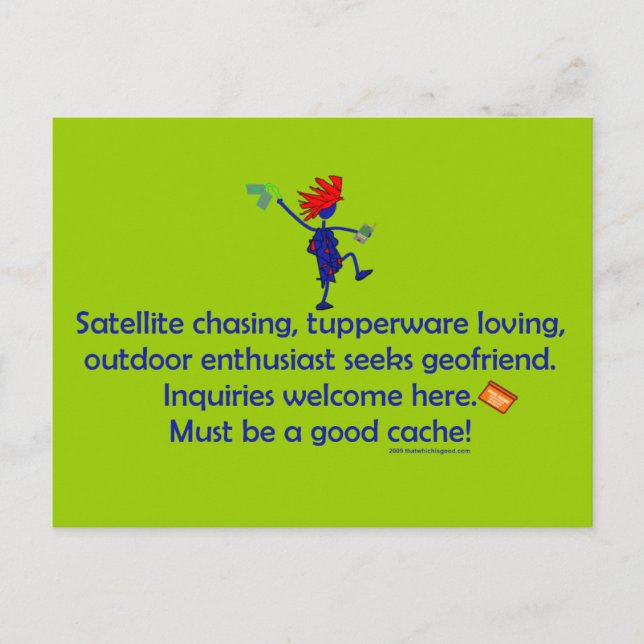 Carte Postale GeoFriend Recherché (Devant)