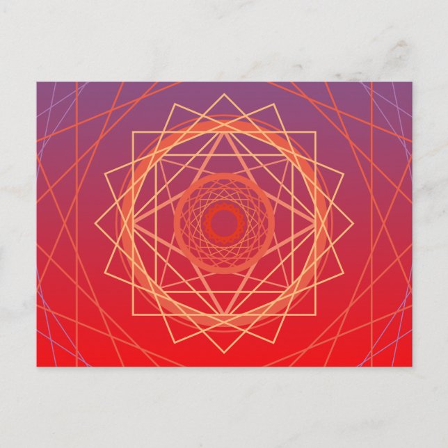 Carte Postale géographique (Devant)