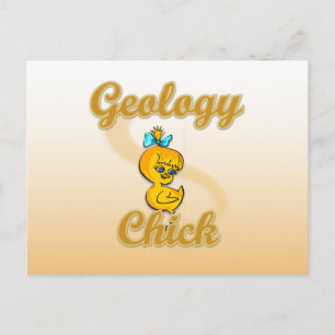 Carte Postale Géologie Chick
