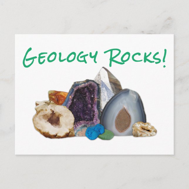 Carte Postale géologie rocks! (Devant)