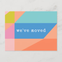 Géométrie couleur vive Nous avons déplacé une nouv