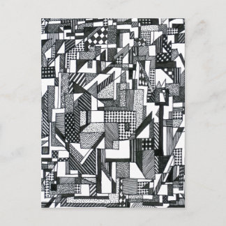 Carte Postale Géométrie émergente