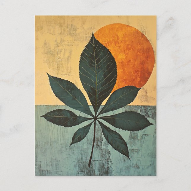 Carte Postale Géométrie organique #124 (Devant)