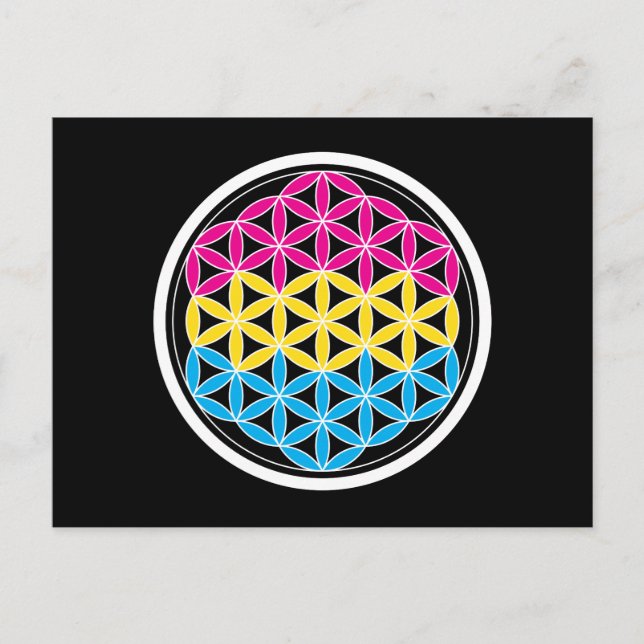 Carte Postale géométrie panSacrée (Devant)