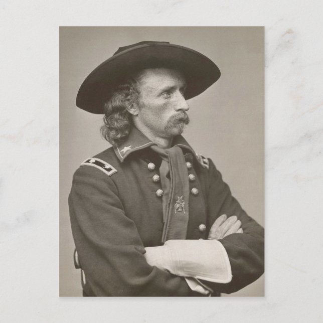 Carte Postale George Armstrong Custer (Devant)