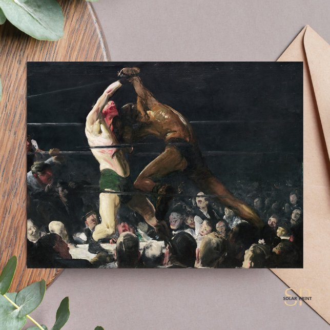 Carte Postale George Bellows Les deux membres de ce Club Peintur (Créateur téléchargé)