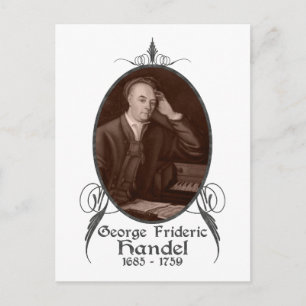 Carte Postale George Frideric Handel