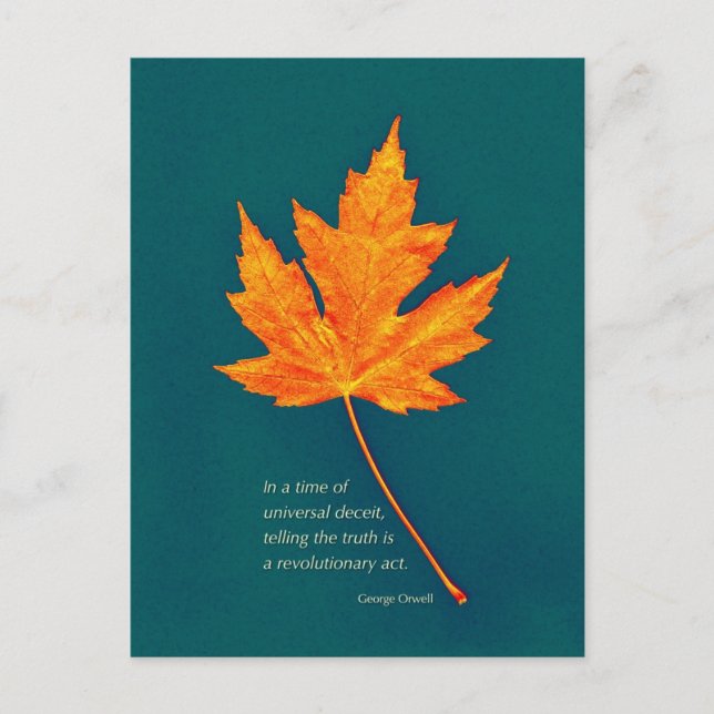 Carte Postale George Orwell (Devant)