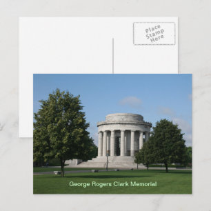 Carte Postale George Rogers Clark Memorial Vincennes Indiana