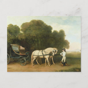 Carte Postale George Stubbs A Phaeton with a Pair of Cream