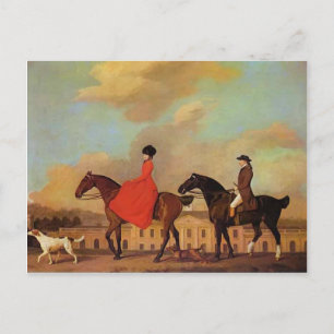Carte Postale George Stubbs - John et Sophia Musters
