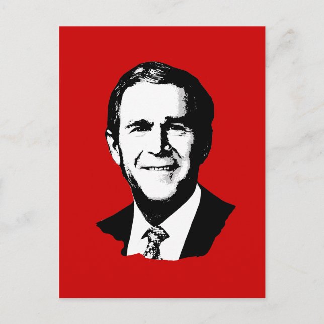 Carte Postale George W Bush (Devant)