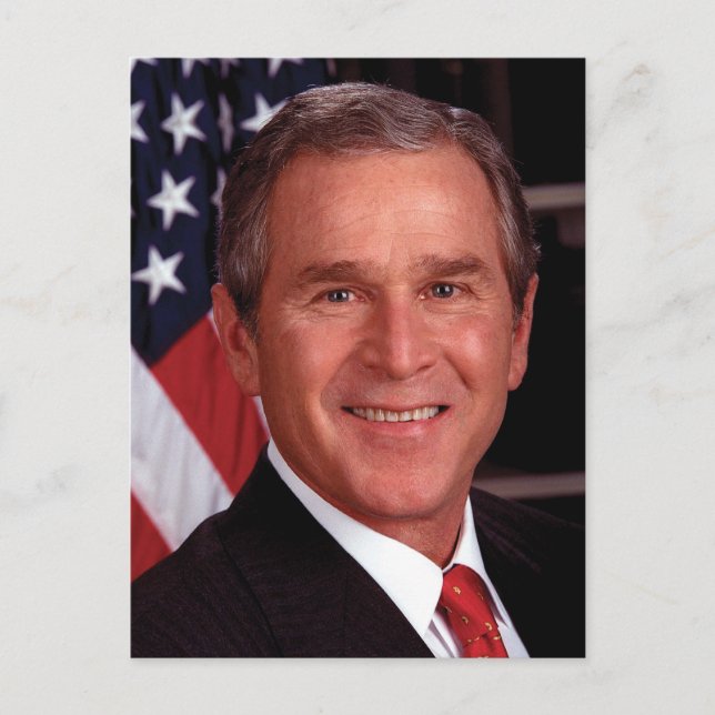 Carte Postale George W. Bush (Devant)