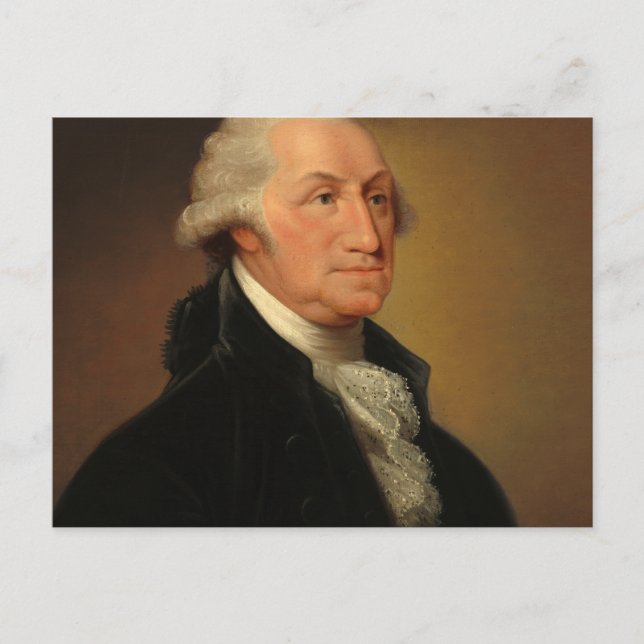 Carte Postale George Washington, 1796 par Edward Savage (Devant)