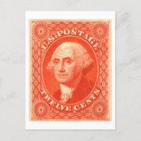 George Washington Douze Cents Postage américain
