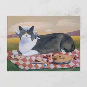 Carte Postale George Washington Funny Chat