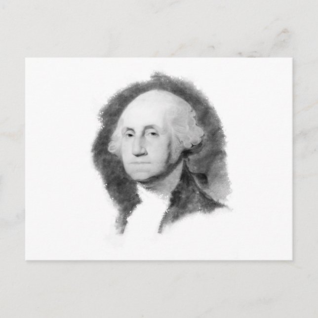 Carte postale George Washington Portrait (Devant)