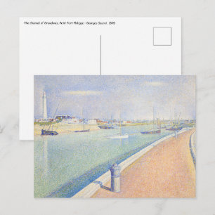 Carte Postale Georges Seurat - Le Chenal de Gravelines