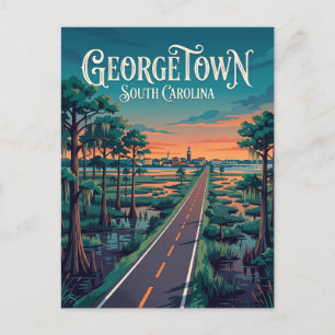 Carte Postale Georgetown États-Unis