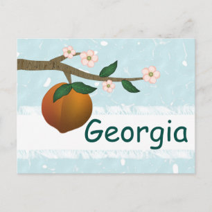 Carte Postale Georgia Peach