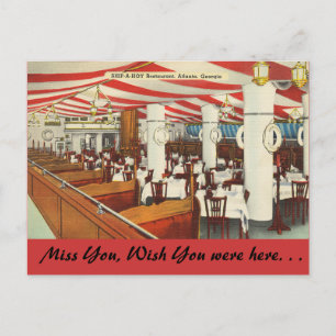 Carte Postale Georgia, Ship-A-Hoy, Atlanta