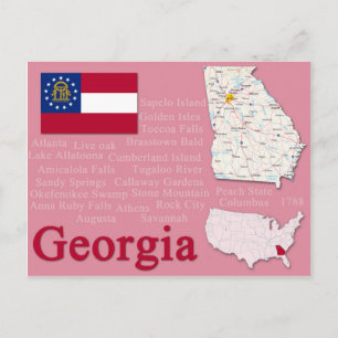 Carte postale "Géorgie"