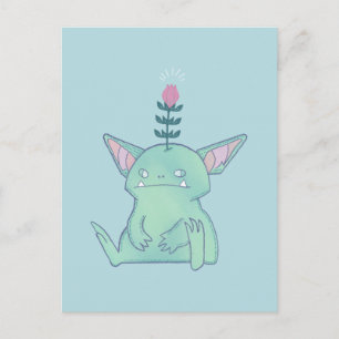 Carte Postale Gérald le Gobelin Créature Fantastique Mignonne