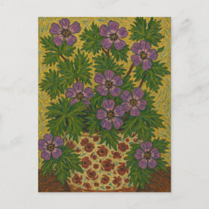 Carte Postale géranium wallichianum