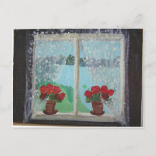 Carte Postale Geraniums
