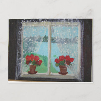 Carte Postale Geraniums