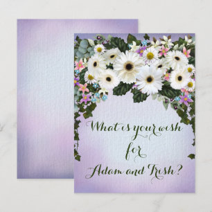Carte Postale Gerbera Daisies Swag Voeux Mariages