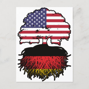 Carte Postale Germany German American États-Unis America