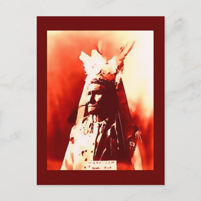 Carte postale Geronimo (Devant)