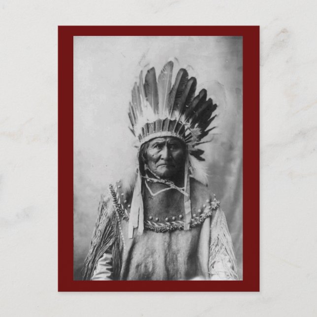 Carte postale Geronimo (Devant)