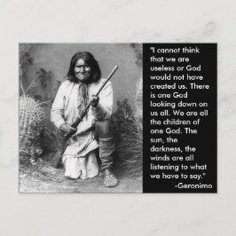 Carte Postale Geronimo