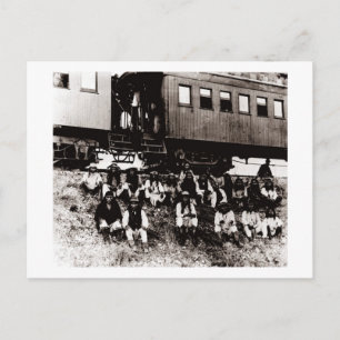 Carte Postale Geronimo's Band