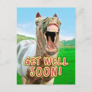 CARTE POSTALE GET WELL SOON !