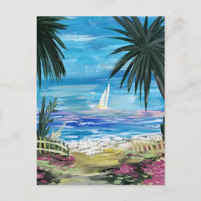 Carte Postale Getaway des Caraïbes (Devant)