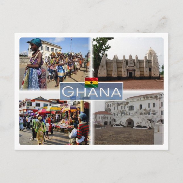 Carte Postale GH Ghana (Devant)